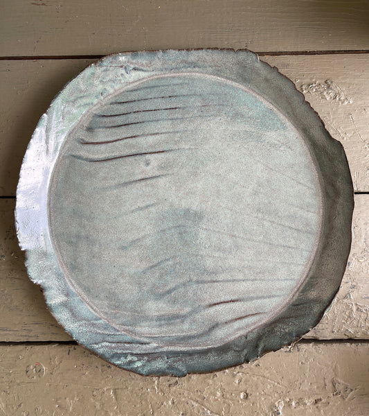 Large Round Tray / MOSSY