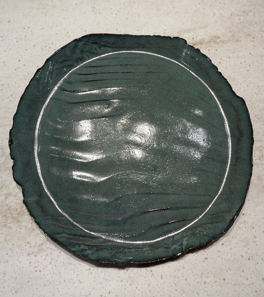 Large Round Tray / MOSSY