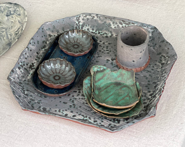 XL Square Tray / SPECKLED