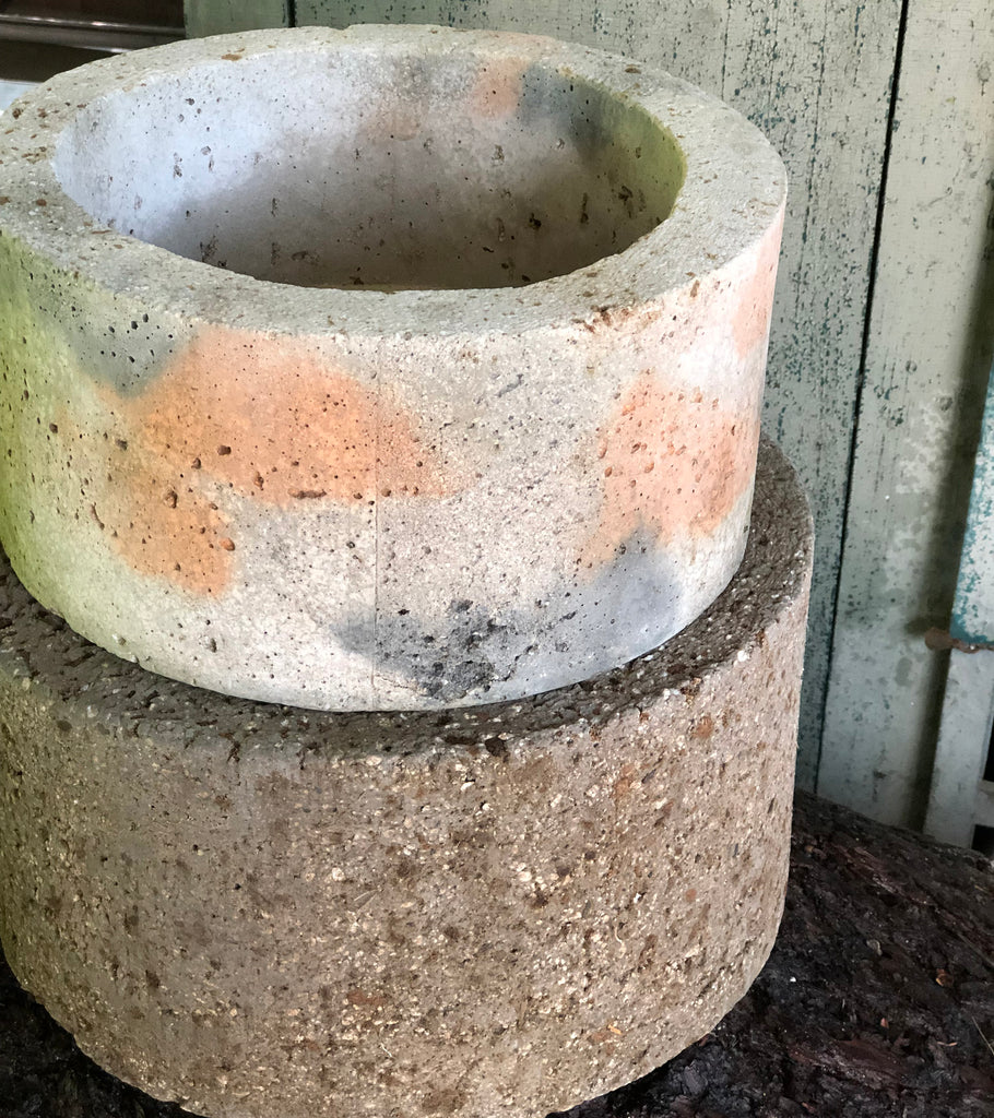 large cylinder plant pot X-Large Rustic Cylinder Planter – STU.DI.OL.O.GY